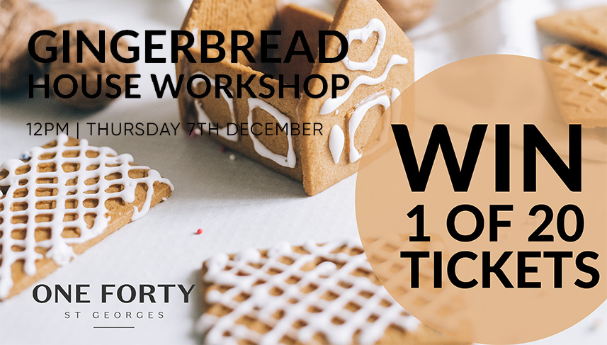 Gingerbread House Workshop Giveaway!